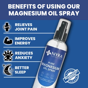 How Magnesium Oil Spray Works for Sleep, Stress and Muscle Cramps