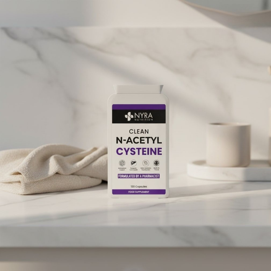 Best NAC Supplement UK – N-Acetylcysteine for Detox & Lung Support