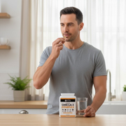 Best Vegan Omega 3 Oil – DHA 400mg + EPA 200mg | Plant-Based Omega 3