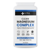 Best Magnesium Bisglycinate UK – 120 Vegan Capsules + Vitamin B6