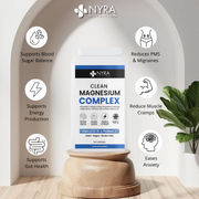 Best Magnesium Bisglycinate UK – 120 Vegan Capsules + Vitamin B6