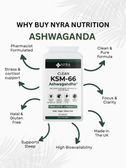 KSM-66 Ashwagandha Capsules – Premium Ashwagandha Supplement UK