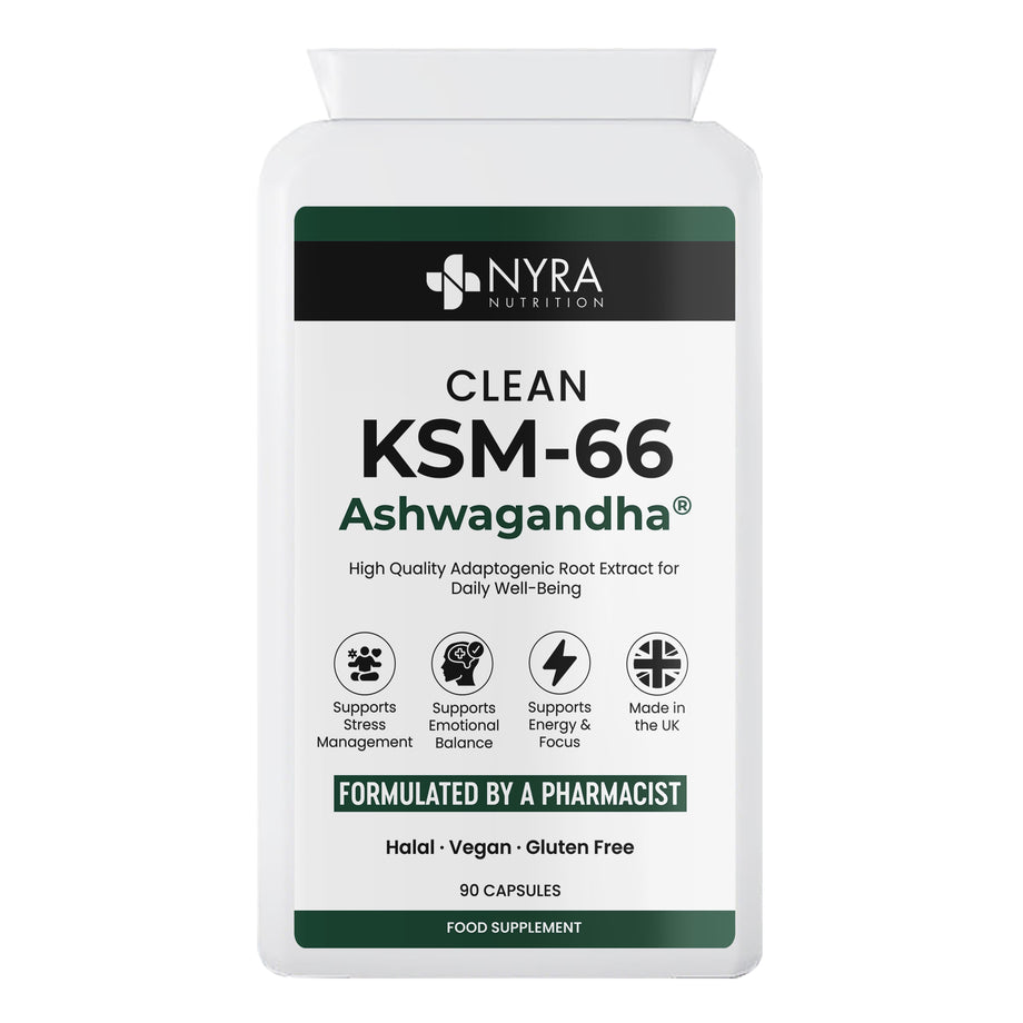 KSM-66 Ashwagandha Capsules – Premium Ashwagandha Supplement UK