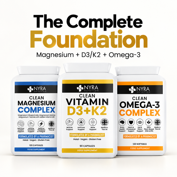 Magnesium + D3/K2 + Omega-3