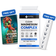 Best Magnesium Bisglycinate UK – 120 Vegan Capsules + Vitamin B6