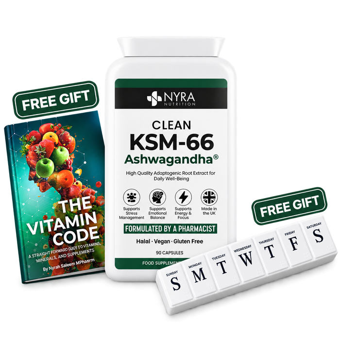 KSM-66 Ashwagandha Capsules – Premium Ashwagandha Supplement UK