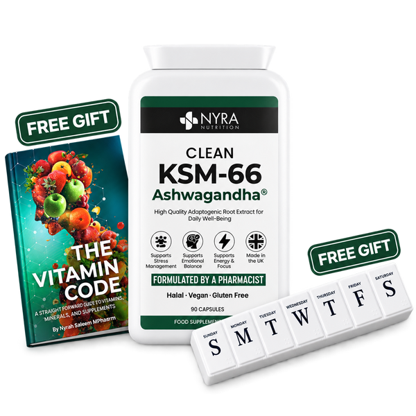 KSM-66 Ashwagandha Capsules – Premium Ashwagandha Supplement UK