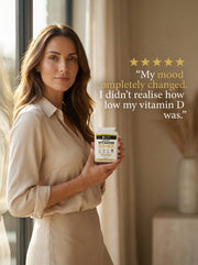 Best Vitamin D3 with K2 Supplement UK – 3000 IU + MK-7 Capsules