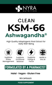 KSM-66 Ashwagandha Capsules – Premium Ashwagandha Supplement UK