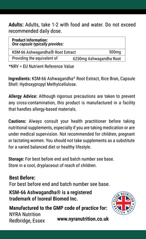 Clean Ashwagandha KSM-66