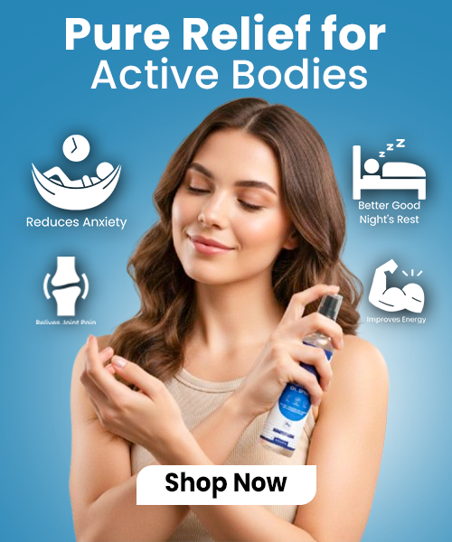 Pure Magnesium Oil Spray for Sleep and Anxiety 237ml