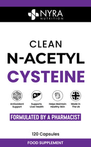 Best NAC Supplement UK – N-Acetylcysteine for Detox & Lung Support