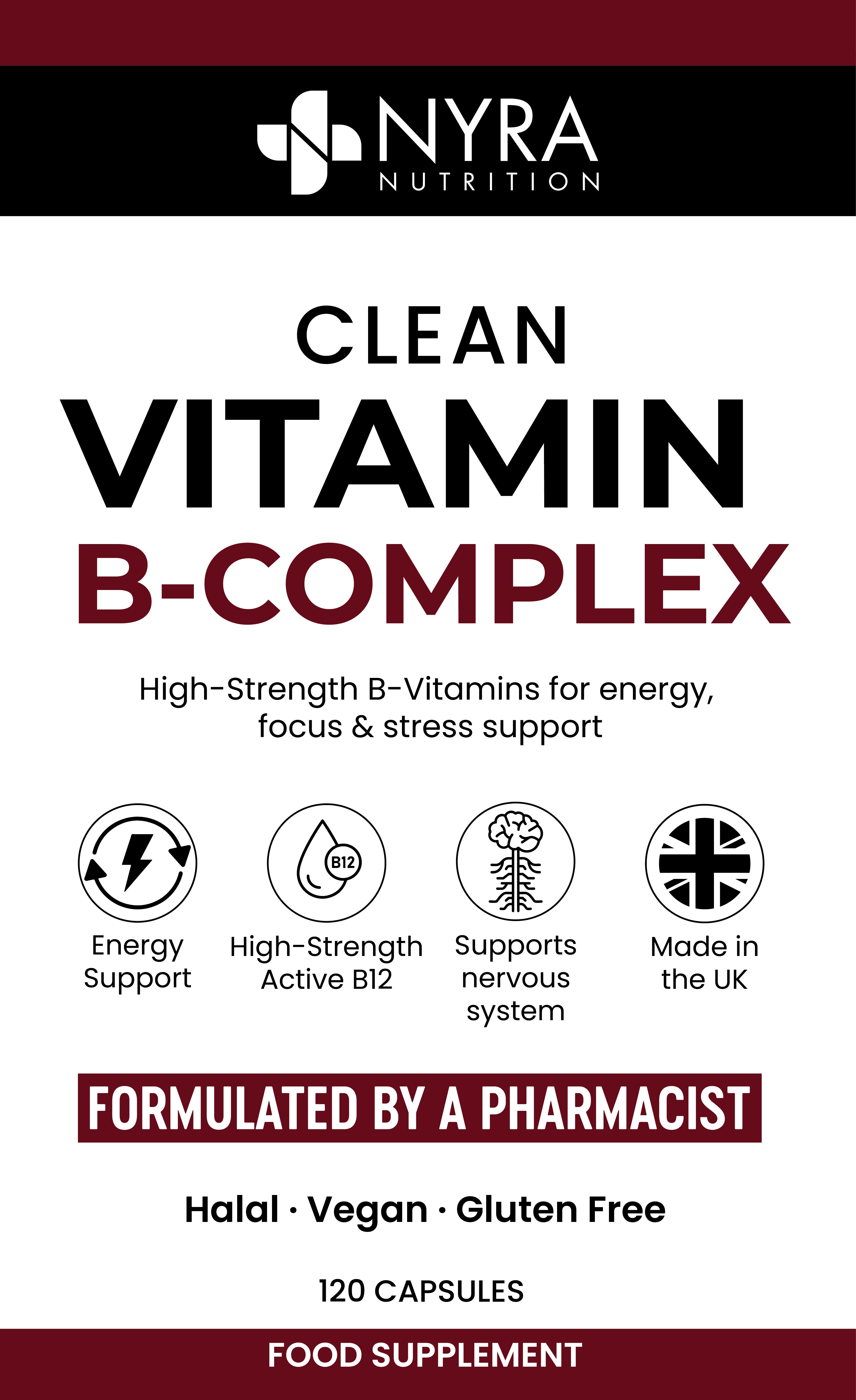 Vitamin B12 Methylcobalamin 1000µg – High Strength B12 Supplement UK