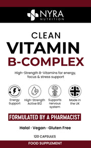 Vitamin B12 Methylcobalamin 1000µg – High Strength B12 Supplement UK