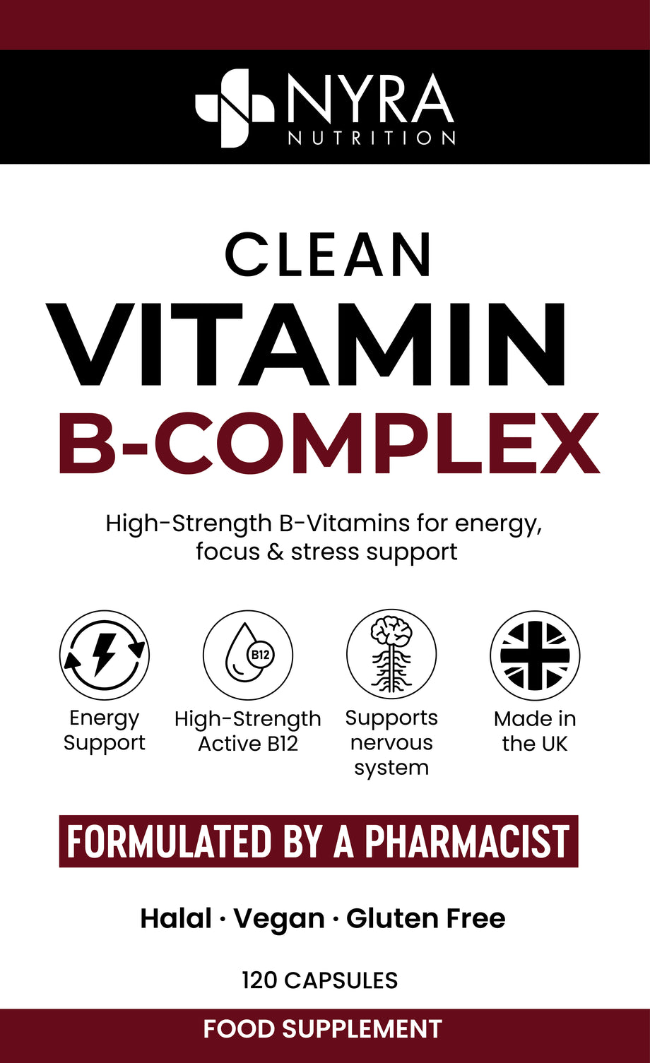 Vitamin B12 Methylcobalamin 1000µg – High Strength B12 Supplement UK