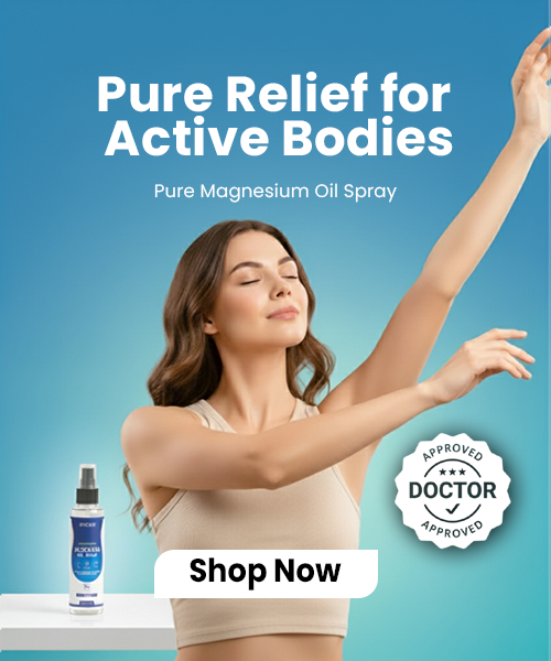 Pure Magnesium Oil Spray for Sleep and Anxiety 237ml