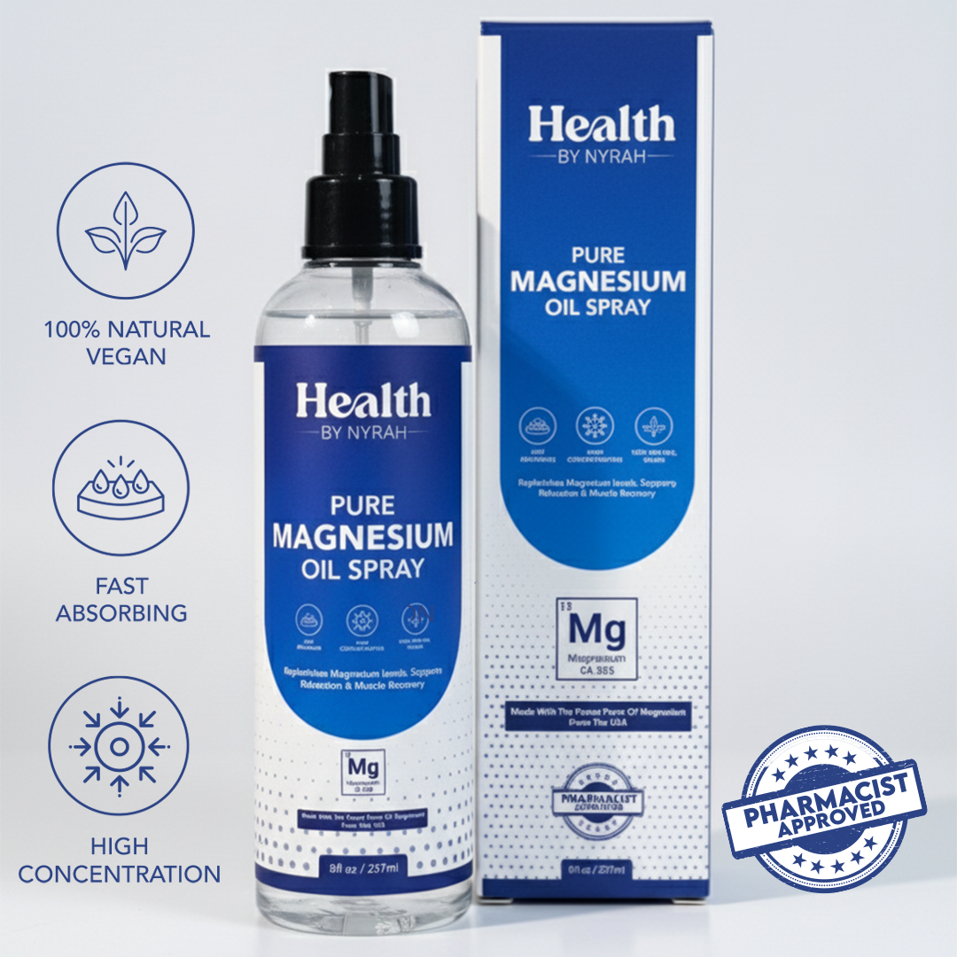 Pure Magnesium Oil Spray for Sleep and Anxiety 237ml