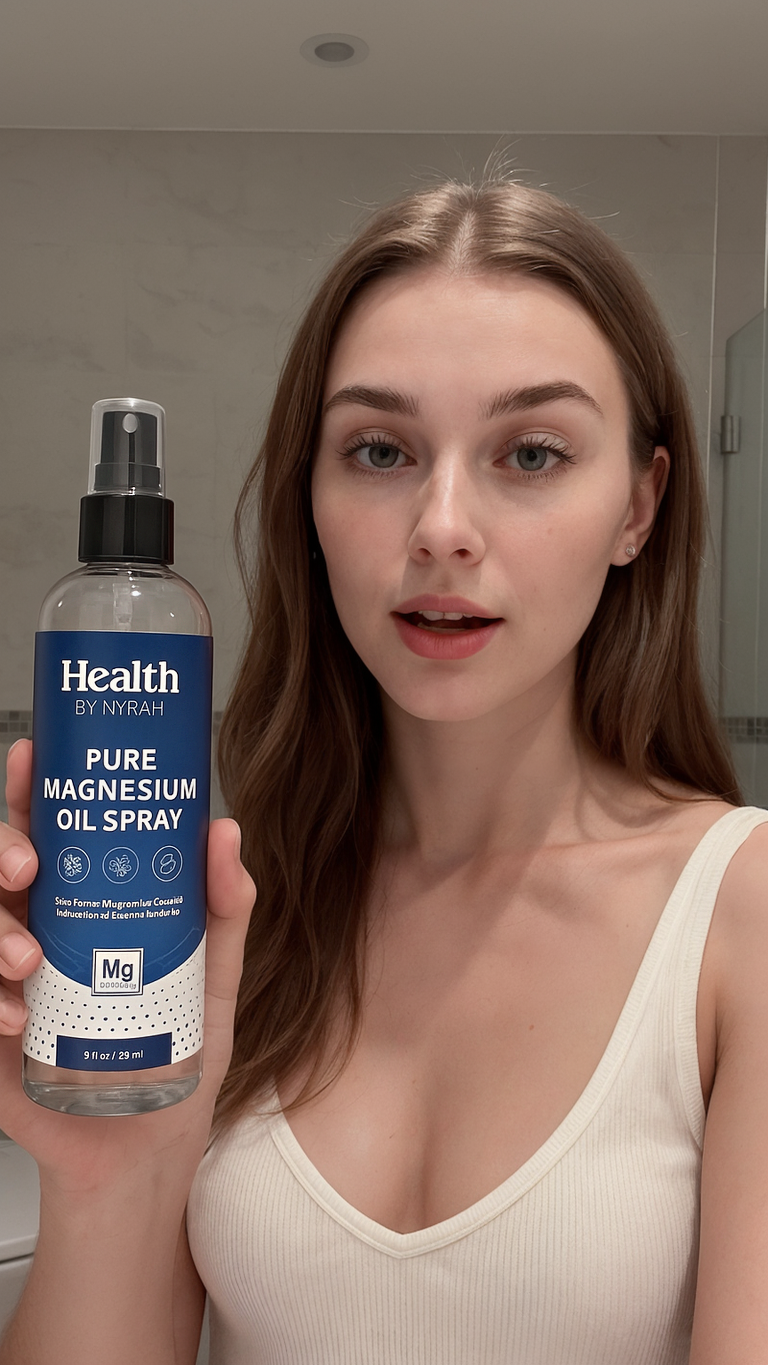 Pure Magnesium Oil Spray for Sleep and Anxiety 237ml