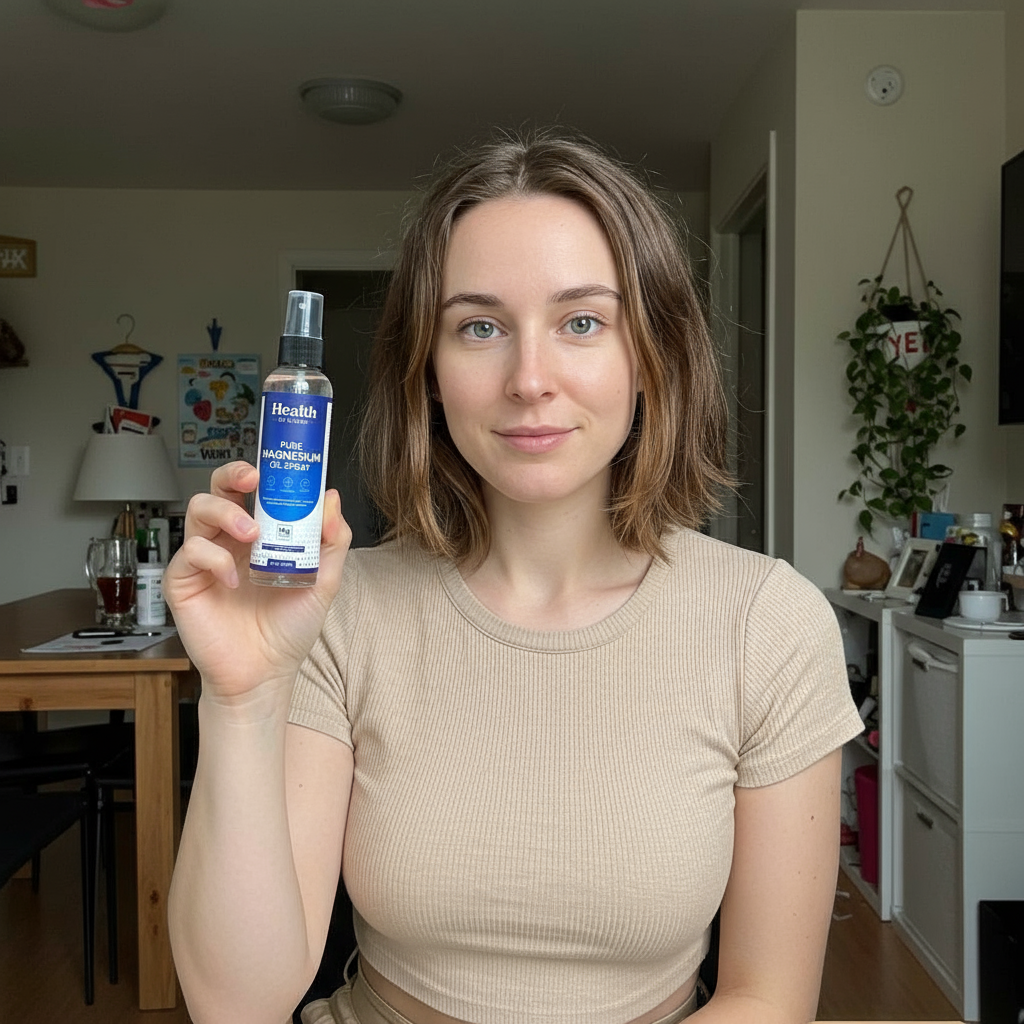 Pure Magnesium Oil Spray for Sleep and Anxiety 237ml